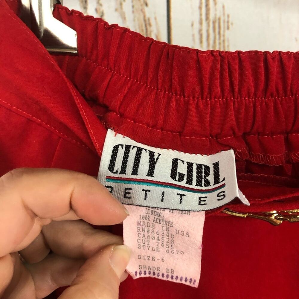 Vintage, City Girl Petites, Jacket & Skirt, Jacket size 8, skirt size 6 - Picture 6 of 8